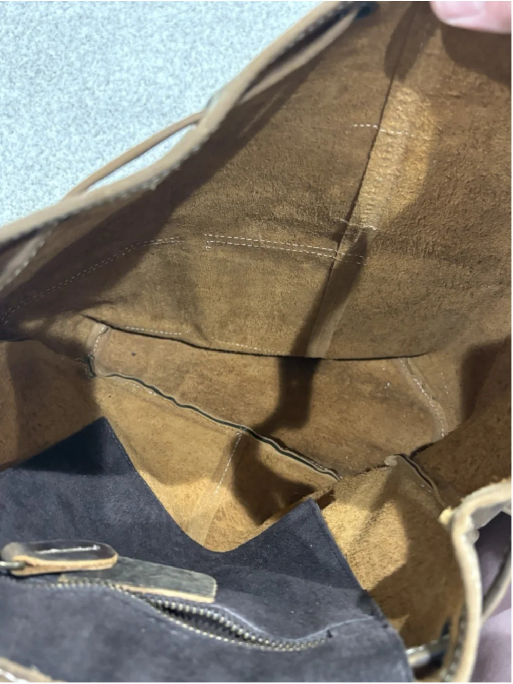 The Asmus Unbranded Brown Leather Backpack Rucksack VERY NICE QUALITY